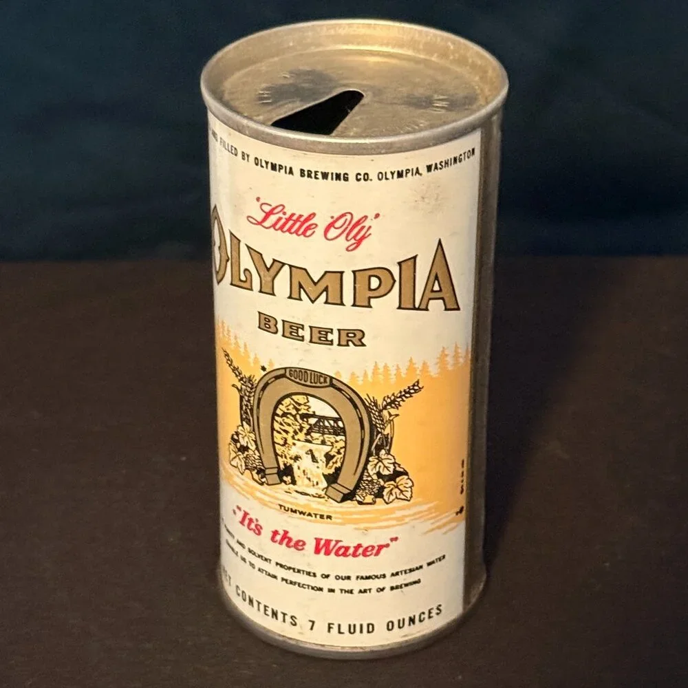 Little Oly Olympia Vintage Beer Can